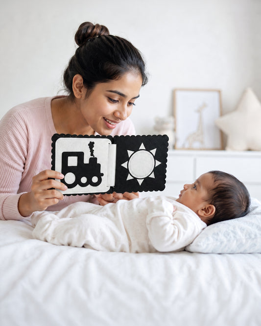 Babble Wrap My First High Contrast Book-Perfect for Tummy Time & Play-Learning & Educational Toys-0M+