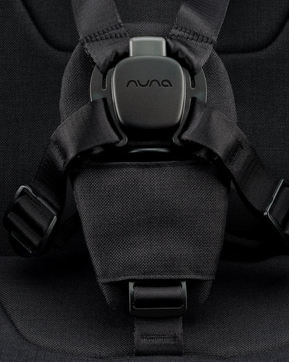 Nuna TRVL URBN Cabin Friendly Stroller-2026 Edition-One Hand Fold-Flat Reclining Seat-Travel System Compatible-10 kg Storage Basket-Includes Travel Bag & Rain Cover-2 Years Warranty-For 0 to 4Y (Upto 22 kg)-Caviar