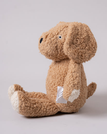 Pomme Boucle Play Buddy Knitted Soft Toy-Plush Cuddly Toy For Newborn