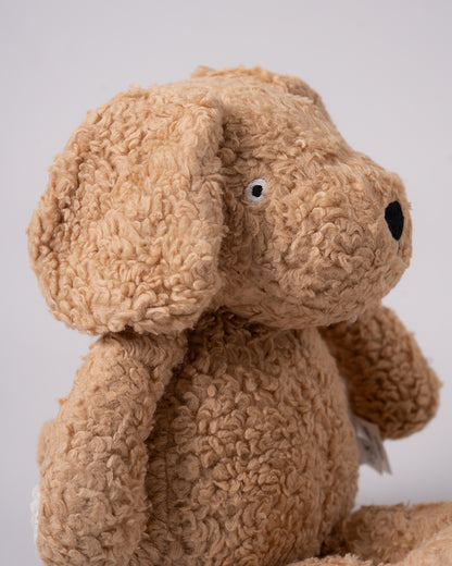 Pomme Boucle Play Buddy Knitted Soft Toy-Plush Cuddly Toy For Newborn
