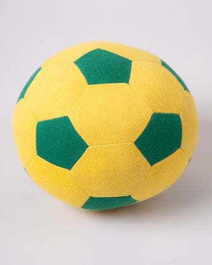 Pomme Soccer Ball Cotton Knitted Soft Toy-Plush Cuddly Toy For Newborn
