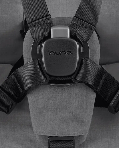 Nuna Via Cabn-Cabin Approved Stroller-One Hand Fold-Flat Reclining Seat-Car Seat Compatible-Includes Travel Bag-2 Years Warranty-For 0 to 4Y (Upto 22 kg)-Seasalt