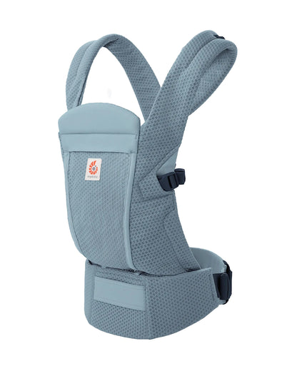 Ergobaby Omni Lite Baby Carrier-With 1 Carry Positions-Adjustable Cross Shoulder Strap-Patented Bucket Seat-For 0 to 2Y (3.2 to 15.9 kg)-Slate Blue
