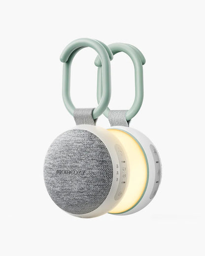 Momcozy Portable Baby Sound Machine-With 20 Soothing Sounds & Night Light-White Noise Machine For Baby's Sound Sleep-0M+
