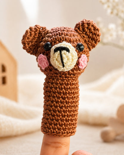 Babble Wrap Magical Friends Finger Puppet Set-Interactive Storytelling Soft Toy for Newborn