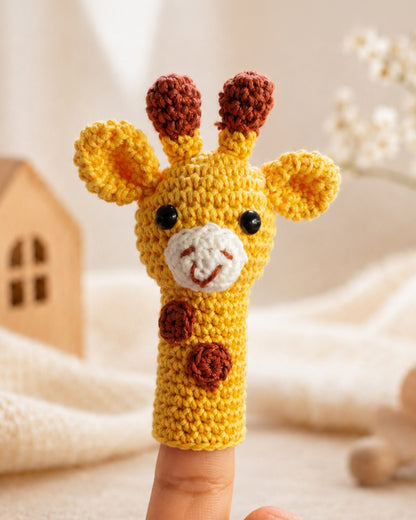 Babble Wrap Magical Friends Finger Puppet Set-Interactive Storytelling Soft Toy for Newborn