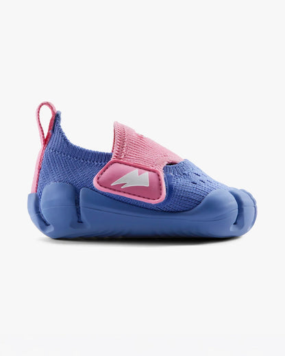 Aretto Lilac InfiKnit Velcro Shoes-Berry Blossom-Designed for Growing Feet-For Infants