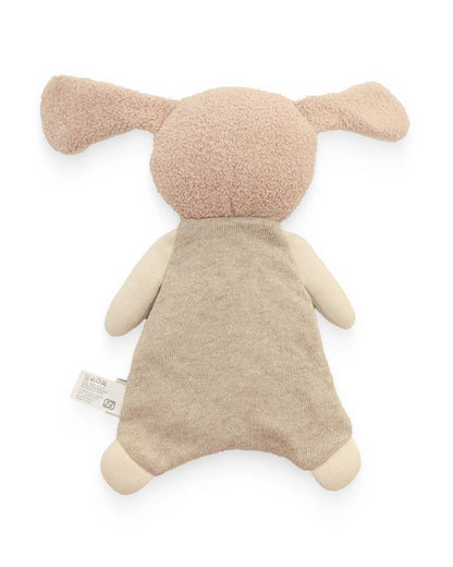 Pluchi Snuggle & Crinkle Dog Cotton Knitted Stuffed Soft Toy-Promotes Visual Stimulation-Plush Cuddly Toy For Newborn