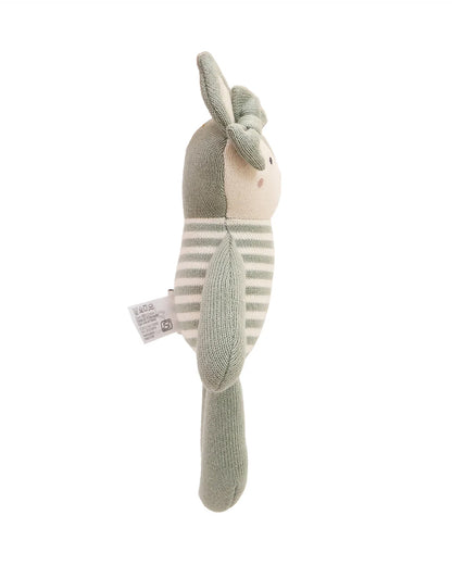 Pluchi Pip Foxy Cotton Knitted Stuffed Soft Toy-Promotes Visual Stimulation-Plush Cuddly Toy For Newborn