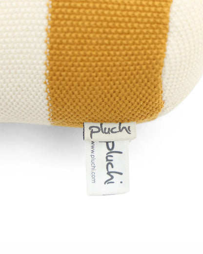 Pluchi Garden Heirloom Bee Cotton Knitted Stuffed Soft Toy-Washable Plush Cuddly Toy For Newborn