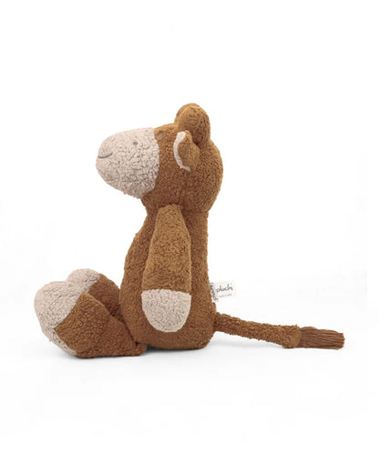 Pluchi Molly The Giraffe Cotton Knitted Stuffed Soft Toy-Washable Plush Cuddly Toy For Newborn