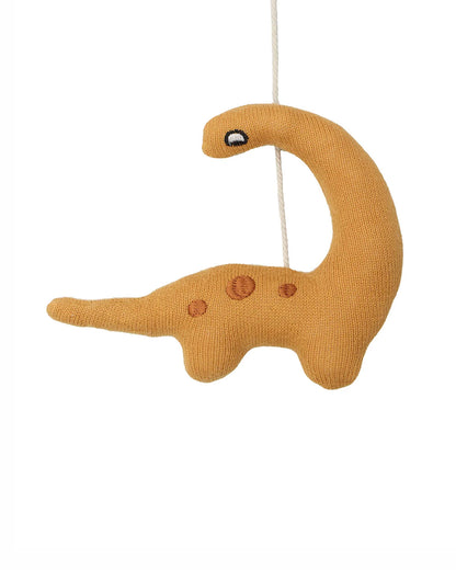 Pomme Knitted Cot Mobile-Nordic Dinos Theme-100% Premium Combed Cotton