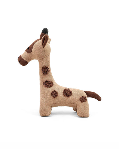 Pluchi Gigi the Giraffe Hug & Tuck Gift Bundle-Pack of 2-Gift For Baby Shower & Baby Birthday