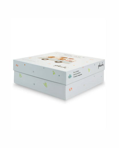 Pluchi Snowy the Sheep Snuggle Gift Bundle-Pack of 2-Gift For Baby Shower & Baby Birthday