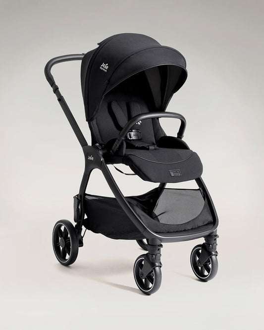 Joie Valora Lighweight Stroller-Reversible & Flat Reclining Seat-Height Adjustable Parent Handle Bar-One Hand Fold-2 Years Warranty-For 0 to 4Y (Upto 22 kg)-Eclipse