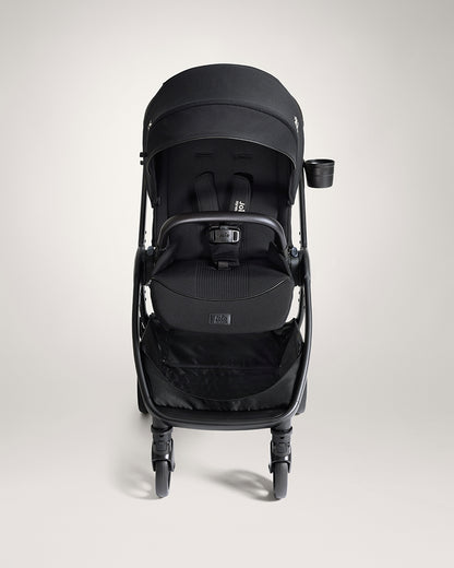 Joie Valora Lighweight Stroller-Reversible & Flat Reclining Seat-Height Adjustable Parent Handle Bar-One Hand Fold-6 Months Warranty-For 0 to 4Y (Upto 22 kg)-Eclipse