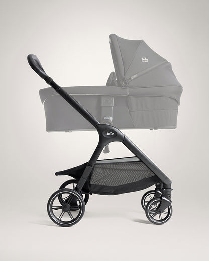 Joie Valora Lighweight Stroller-Reversible & Flat Reclining Seat-Height Adjustable Parent Handle Bar-One Hand Fold-6 Months Warranty-For 0 to 4Y (Upto 22 kg)-Eclipse