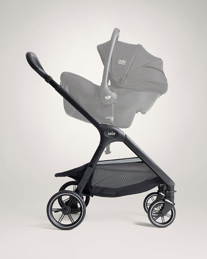 Joie Valora Lighweight Stroller-Reversible & Flat Reclining Seat-Height Adjustable Parent Handle Bar-One Hand Fold-6 Months Warranty-For 0 to 4Y (Upto 22 kg)-Eclipse
