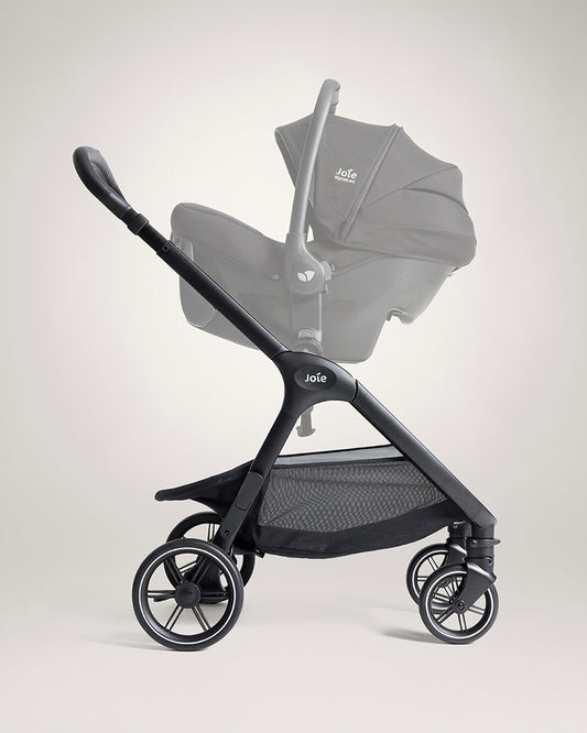 Joie Valora Lighweight Stroller-Reversible & Flat Reclining Seat-Height Adjustable Parent Handle Bar-One Hand Fold-2 Years Warranty-For 0 to 4Y (Upto 22 kg)-Eclipse