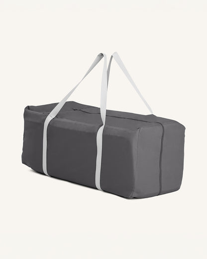 Joie Amigo Travel Cot-One Hand Fold-Removable Bassinet-Includes Travel Bag-Thunder-Upto 15 kg