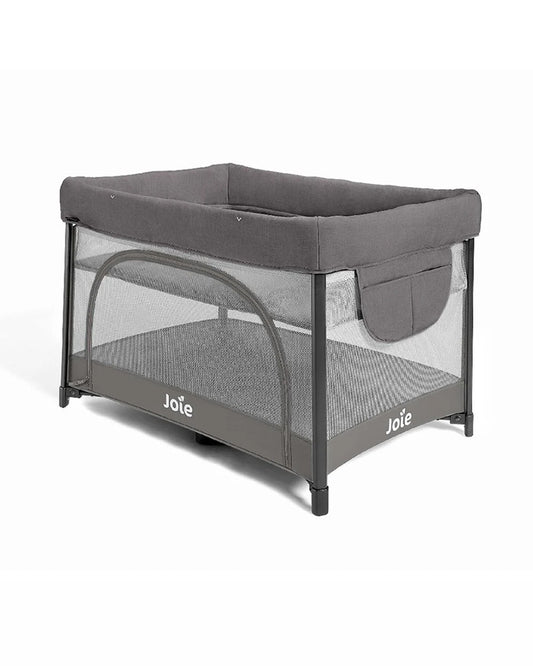 Joie Sesame LX Playard-With Bassinet & Changer-One Hand Fold-Includes Travel Bag-For 0 to 3Y (Upto 15 kg)-Thunder