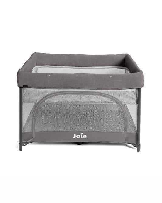 Joie Sesame LX Playard-With Bassinet & Changer-One Hand Fold-Includes Travel Bag-For 0 to 3Y (Upto 15 kg)-Thunder