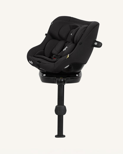 Joie i-Pivot 360 Baby Car Seat-Convertible (Front & Rear Facing)-360 Degree Rotation-5 Positions Recline-2 Years Warranty-For 0 to 4Y (Upto 21 kg)-Shale