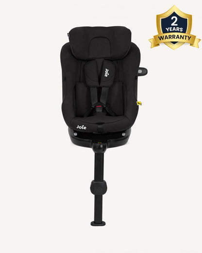 Joie i-Pivot 360 Baby Car Seat-Convertible (Front & Rear Facing)-360 Degree Rotation-5 Positions Recline-2 Years Warranty-For 0 to 4Y (Upto 21 kg)-Shale