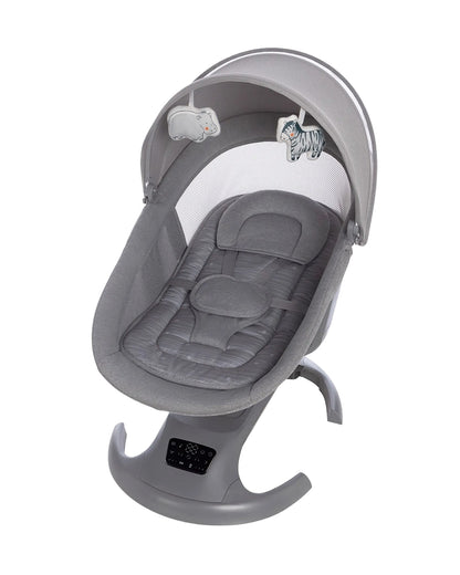 Mastela Ori Euphoria 3D Swing & Rocker-5 Point Harness-Breathable mesh sides & soft headrest- For 0 to 36M (Upto 15 Kg)-Grey