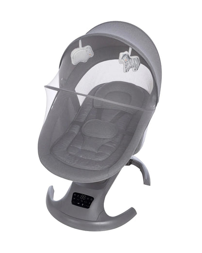 Mastela Ori Euphoria 3D Swing & Rocker-5 Point Harness-Breathable mesh sides & soft headrest- For 0 to 36M (Upto 15 Kg)-Grey