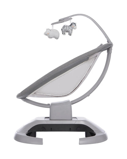 Mastela Lullaby Orbit Swing & Rocker-5 Point Harness-12 Built In Melodies-For 0 to 6M (Upto 9 Kg)-Grey