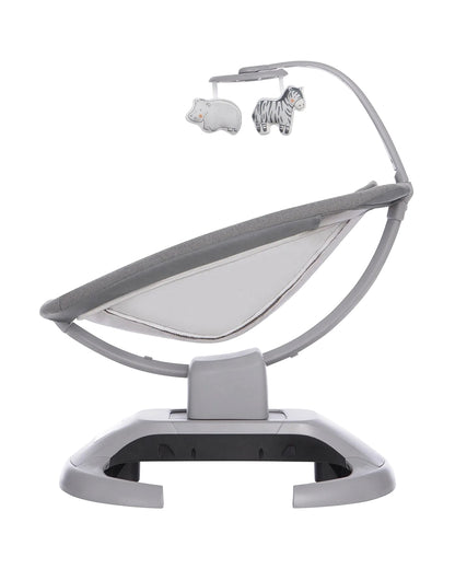 Mastela Lullaby Orbit Swing & Rocker-5 Point Harness-12 Built In Melodies-For 0 to 6M (Upto 9 Kg)-Grey