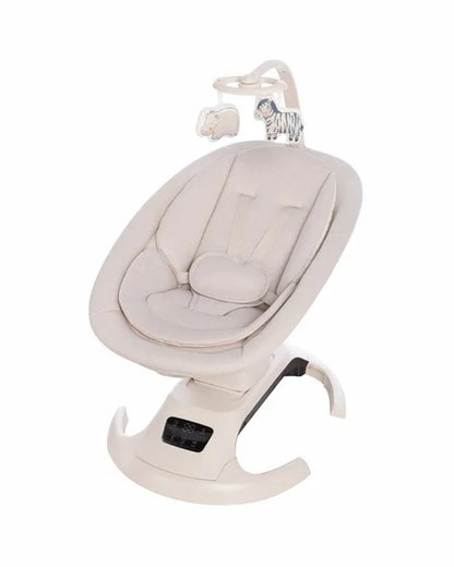 Mastela Lullaby Orbit Swing & Rocker-5 Point Harness-12 Built In Melodies-For 0 to 6M (Upto 9 Kg)-Bronze
