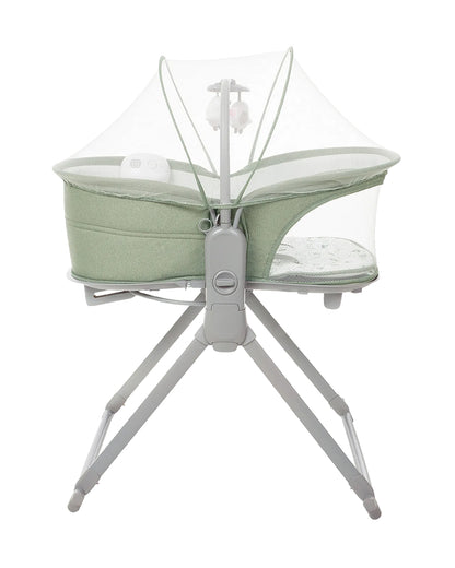 Mastela Orbelle Multi Role Cradle-5 Point Harness-3 in 1 Design-For 0 to 6M (Upto 9 Kg)-Green