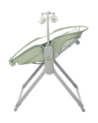 Mastela Orbelle Multi Role Cradle-5 Point Harness-3 in 1 Design-For 0 to 6M (Upto 9 Kg)-Green