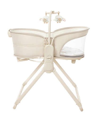 Mastela Orbelle Multi Role Cradle-5 Point Harness-3 in 1 Design-For 0 to 6M (Upto 9 Kg)-Beige