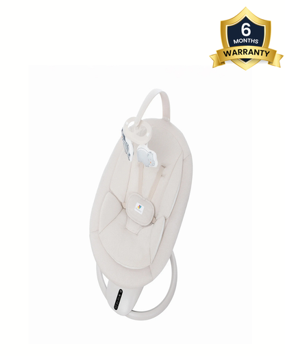 Mastela OrboDream 360 Degree Cradle-12 Built In Melodies-Breathable Mesh Sides-For 0 to 36M (Upto 9 Kg)-Beige
