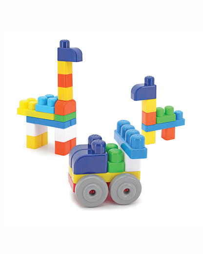 Sunta Little Tiger Building Blocks-30 Colorful Pieces in Storage Box-Promotes Creativity & Motor Skills-18M+