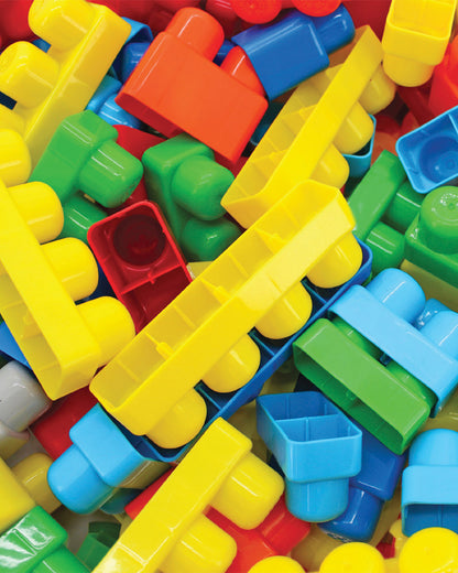 Sunta Little Tiger Building Blocks-30 Colorful Pieces in Storage Box-Promotes Creativity & Motor Skills-18M+