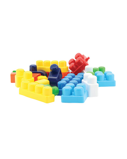 Sunta Little Tiger Building Blocks-30 Colorful Pieces in Storage Box-Promotes Creativity & Motor Skills-18M+