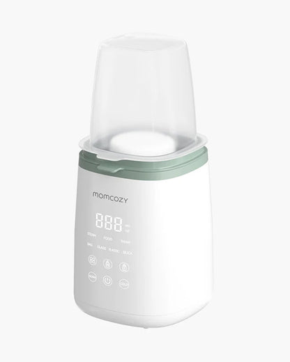 Momcozy 6-in-1 Fast Baby Bottle Warmer with Steam Heating & 24-Hour Constant Warming-Program Memory and Touch LED Control