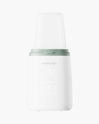 Momcozy 6-in-1 Fast Baby Bottle Warmer with Steam Heating & 24-Hour Constant Warming-Program Memory and Touch LED Control