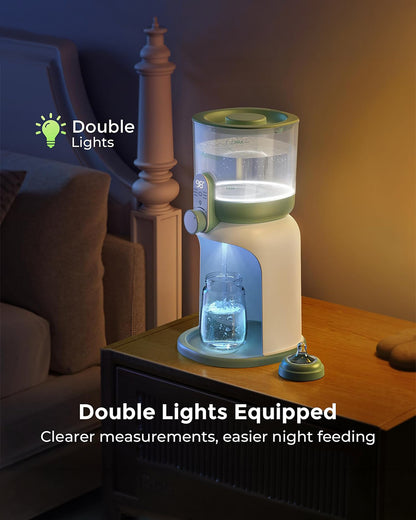 Momcozy Instant Water Warmer & Formula Dispenser with 6 Temperature Settings & Precise Water Flow Control-Dual Lights for Night Feeding