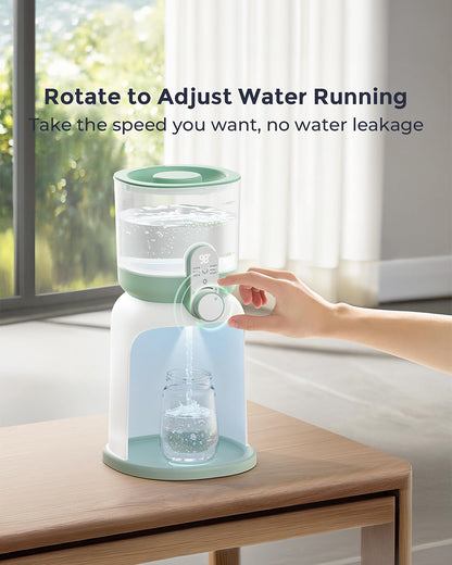 Momcozy Instant Water Warmer & Formula Dispenser with 6 Temperature Settings & Precise Water Flow Control-Dual Lights for Night Feeding
