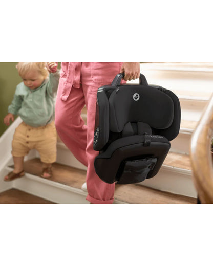 Maxi Cosi Nomad Plus Baby Car Seat-Forward Facing-Side Impact Protection-5 Point Harness-For 15M to 4Y(9 to 18Kg)-Authentic Black