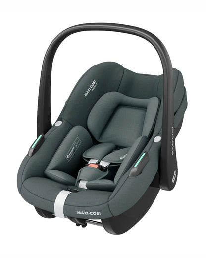 Maxi Cosi Pebble S Rear Facing Baby Car Seat-G CELL Side Impact Protection-Click and Go Installation-For 0 to 15M-(Upto 13Kg)-Tonal Graphite