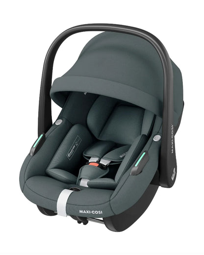 Maxi Cosi Pebble S Rear Facing Baby Car Seat-G CELL Side Impact Protection-Click and Go Installation-For 0 to 15M-(Upto 13Kg)-Tonal Graphite
