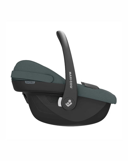 Maxi Cosi Pebble S Rear Facing Baby Car Seat-G CELL Side Impact Protection-Click and Go Installation-For 0 to 15M-(Upto 13Kg)-Tonal Graphite