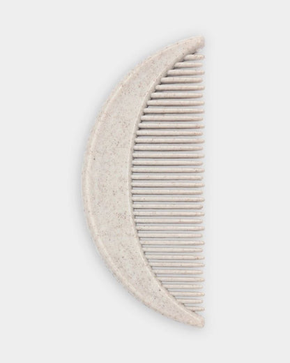 Mi Arcus Luxe Snowi Comb & Brush Set-Goat Bristles Brush & Rounded Teeth Comb-0 to 36M