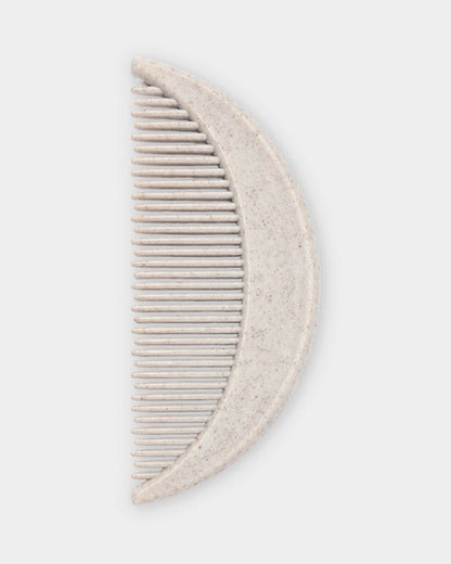 Mi Arcus Luxe Snowi Comb & Brush Set-Goat Bristles Brush & Rounded Teeth Comb-0 to 36M